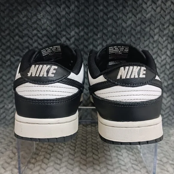 Nike Dunk Low Black White Men's Retro Sneakers Shoes DD1391-100 Size 7.5 - Picture 3 of 16